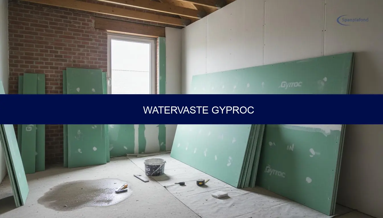 Watervaste gyproc